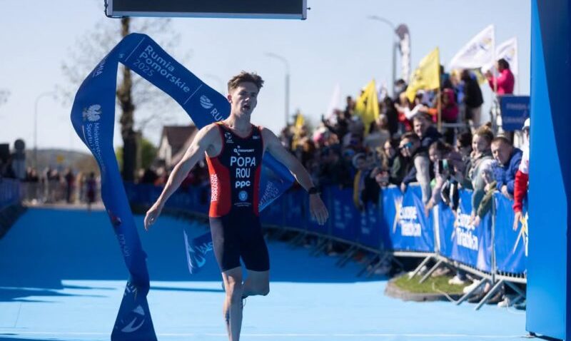 Carol Popa de la CSM Constanța este noul campion european la duatlon