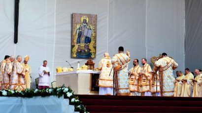 AUDIO: Sfântul Părinte Papa Francisc a fost la Blaj profund emoționat, în privirea lui se citea duioșie, se citea bucurie spirituală, se citea, în același timp, paternitatea
