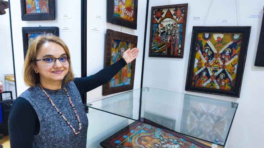 AUDIO | Piesa de patrimoniu: Icoana pictată pe sticlă „Intrarea în Ierusalim”