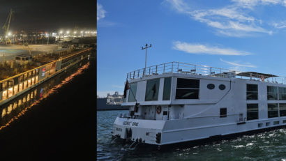 Două nave fluviale de pasageri acostează în portul Constanța