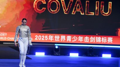 Amalia Covaliu este campioană mondială în proba de sabie