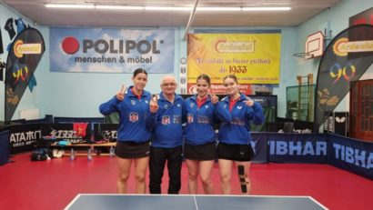 CSM Constanța este aproape de finala Superligii feminine de tenis de masă