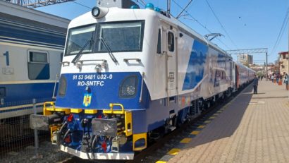 FOTO-VIDEO | Primul tren modernizat prin PNRR a sosit la Constanța