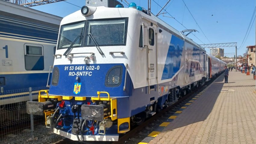 FOTO-VIDEO | Primul tren modernizat prin PNRR a sosit la Constanța