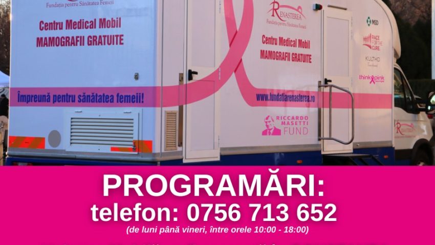 CONSTANȚA: Mamografii GRATUITE pentru pacientele oncologice!