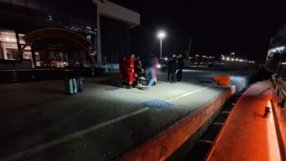 ”SAR ARTEMIS”, în misiune Medevac – marinar rănit, evacuat de urgență în Portul Constanța