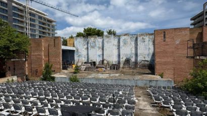 CONSTANȚA: A început organizarea de șantier pentru reabilitarea Teatrului de Vară