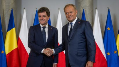 Preşedintele ales Nicuşor Dan, primit de premierul Poloniei, Donald Tusk
