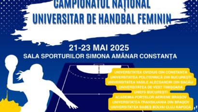 La Constanța sunt programate întrecerile Campionatului Național Universitar de handbal feminin