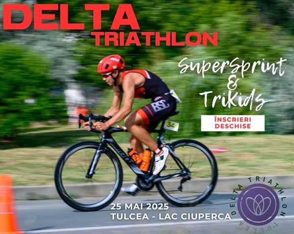 TULCEA: Restricții de circulație în timpul competiției Delta Triathlon