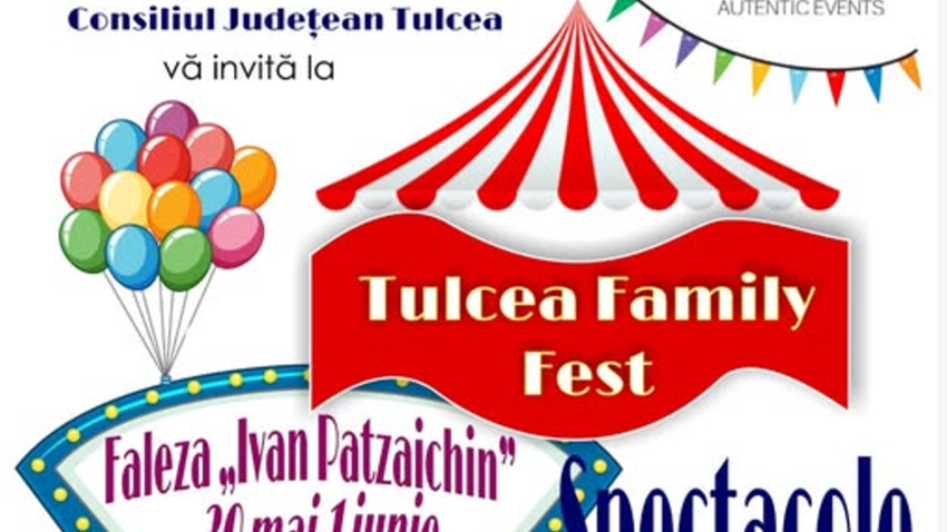 TULCEA Family Fest – un weekend întreg dedicat copiilor