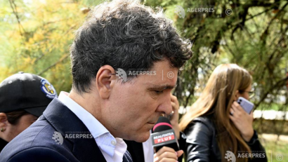 Președintele Nicușor Dan a ajuns la salina Praid