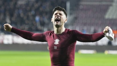 Rapid a fost învinsă de CFR Cluj în meciul de retragere a fotbalistului Cristi Săpunaru