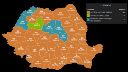 Prezidențiale 2025: George Simion, votat masiv în județele TULCEA și CONSTANȚA