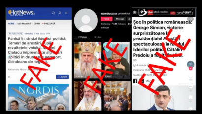 MAI: Informații FALSE promovate pe rețelele sociale, pentru manipularea alegătorilor