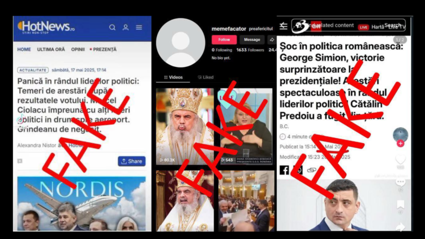 MAI: Informații FALSE promovate pe rețelele sociale, pentru manipularea alegătorilor