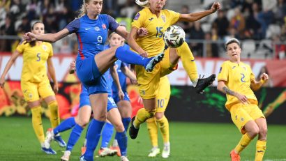 Naționala de fotbal feminin a României joacă vineri la Ovidiu