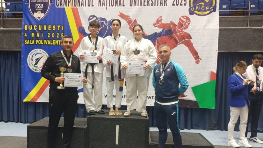Universitatea „Ovidius” din Constanța, vicecampioană la Campionatul Național Universitar de Taekwondo WT 2025