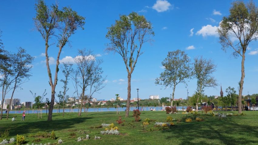 parcul Tabacarie, vreme frumoasa - foto - ds