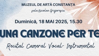 O călătorie muzicală între vis, emoție, dinamism și nostalgie „Una Canzone per Te” – un cântec pentru fiecare suflet