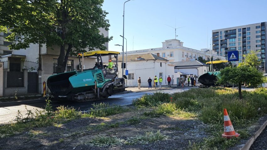 Lucrările de resistematizare a bulevardului Mamaia se vor încheia pâna pe 6 iunie
