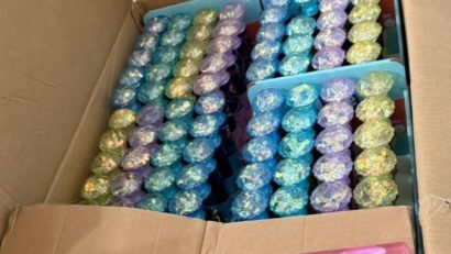 Aproape 2500 de jucării contrafăcute, descoperite de polițiștii constănțeni