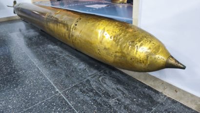 Piesa de Patrimoniu: Una dintre cele mai vechi torpile din țară, intrată în dotarea Marinei Militare la începutul secolului XX