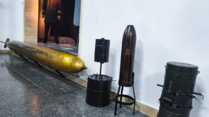 Piesa de patrimoniu | Tipuri de armament sub apă – două exemplare de mine improvizate