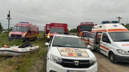 UPDATE | Bărbatul căzut în canalul Dunăre – Marea Neagră, la Medgidia, nu a putut fi salvat