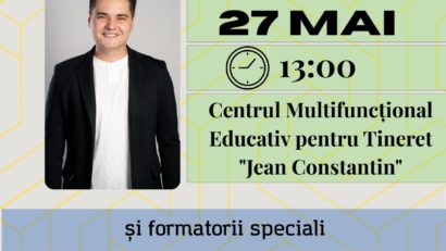 La Centrul Multifuncțional Educativ pentru Tineret „Jean Constantin” se va desfășura conferința „Alternative – să fii cool”