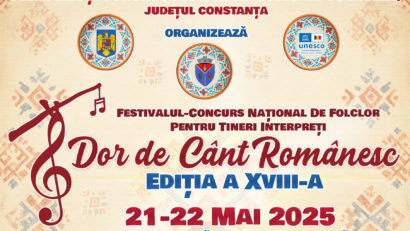 Festivalul-Concurs Național de Folclor pentru Tineri Interpreți „Dor de Cânt Românesc” are loc la Cumpăna