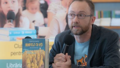 Scriitorul și arheologul Cătălin Pavel, invitat la Școala „Gheorghe Lazăr” din Corbu