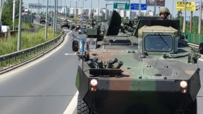 MApN: Deplasări de tehnică şi trupe militare pe teritoriul României, în cadrul exerciţiului DACIAN SPRING 2025