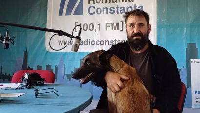 DIALOGURI LA ZI | Răzvan Radu, președintele Asociației UrbanDogs Constanța, și cățelușa Terra, invitații ediției