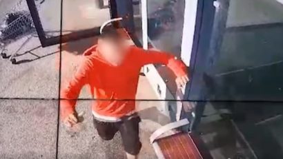 CONSTANȚA: Individul care a vandalizat o stație CT Bus, internat la psihiatrie