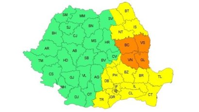Vreme rece și închisă, în Dobrogea și pe litoral
