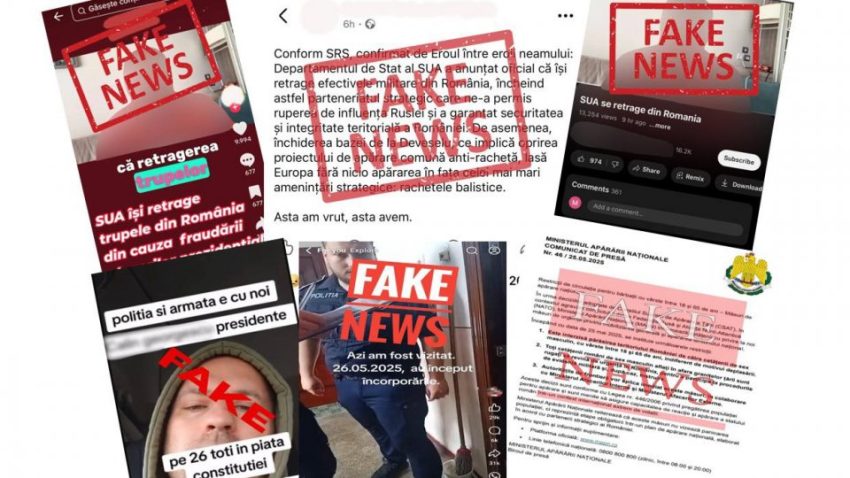 MAI: Campania de dezinformare şi interferenţă informaţională străină continuă