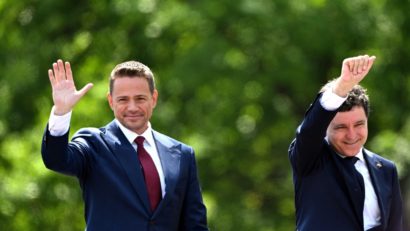 Nicuşor Dan, mesaj în limba poloneză la mitingul de susținere pentru candidatul proeuropean la prezidențialele din Polonia
