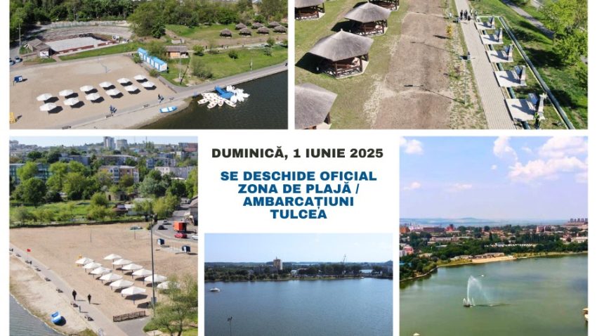TULCEA: Se redeschide plaja de la lacul Ciuperca