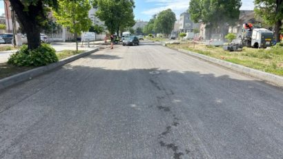 CONSTANȚA: Trafic rutier restricționat total pe o porțiune de drum de pe bulevardul Mamaia