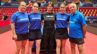 Primele rezultate pentru echipa României la CE U21 de tenis de masă