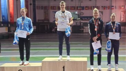 Alexandra Predescu este campioana României la spadă feminin