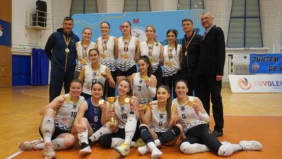 Echipa Universității „Ovidius” din Constanța este campioană națională universitară la volei feminin