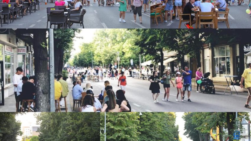 CONSTANȚA: În acest weekend, Bulevardul Tomis a redevenit pietonal