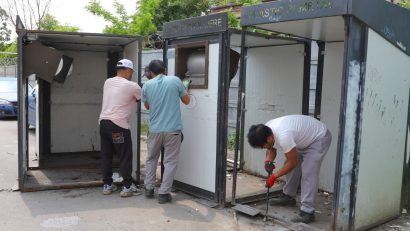 CONSTANȚA: A început demontarea vechilor platforme de deșeuri, ce vor fi înlocuite cu insule ecologice digitalizate