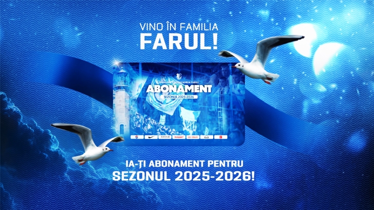Clubul de fotbal Farul a emis abonamentele pentru sezonul 2025-2026