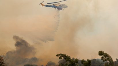 GRECIA: Stare de urgență pe insula Chios, din cauza incendiilor devastatoare