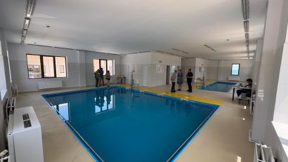 Bazinele de tratament hidrokinetoterapeutic de la EFORIE SUD, din nou funcționale