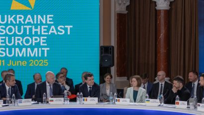 „Trebuie să fim fermi în denunţarea acţiunilor Rusiei”, a declarat președintele Nicușor Dan, la Summitul Ucraina – Europa de Sud-Est
