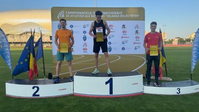 Doi sportivi constănțeni au cucerit medalii la Campionatele Internaționale de atletism ale României